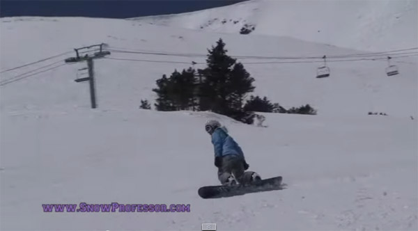 basics snowboarding into